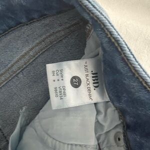 Just Black Denim straight legged jeans